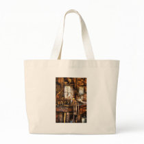 Handyman - Messy Workbench Tote Bags