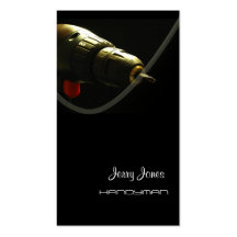 Handyman, repairman business cards