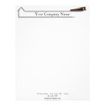 Handyman Wood Saw Business Letterhead Template