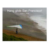 Hang glide San Francisco! California Products postcards