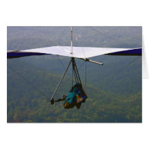 Hang Glider Greeting Cards