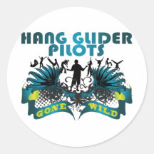 Hang Glider Pilots Gone Wild Sticker