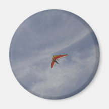 Hang glider refrigerator magnets