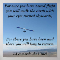Hang Gliding Flight Print