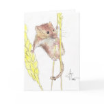 Hang In There, Dormouse! Greeting Cards