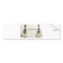 HANG IN THERE EARRINGS BUMPER STICKERS