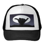 Hang Loose Moon Gear Mesh Hat
