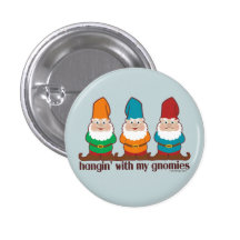 Hangin avec mon Gnomies Badges Avec Agrafe