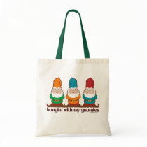 Hangin' With My Gnomies Canvas Bags