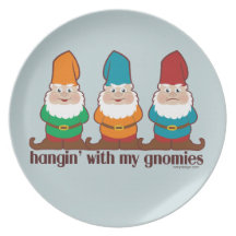 Hangin' With My Gnomies Party Plates