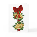 Hanging Bells Christmas Card