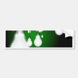 Hanging bulbs bumper stickers