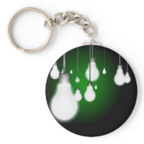 Hanging bulbs keychains