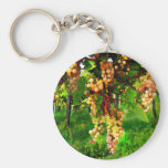Hanging Grapes on the Vines Keychain