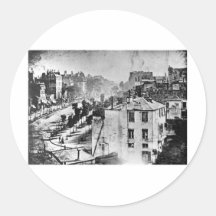 Hanging of Lincoln Assassination Conspirators Round Sticker