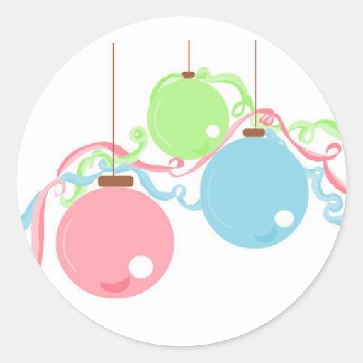 Hanging Ornamental Decorations Stickers