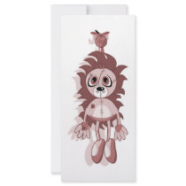 Hanging Teddy Red