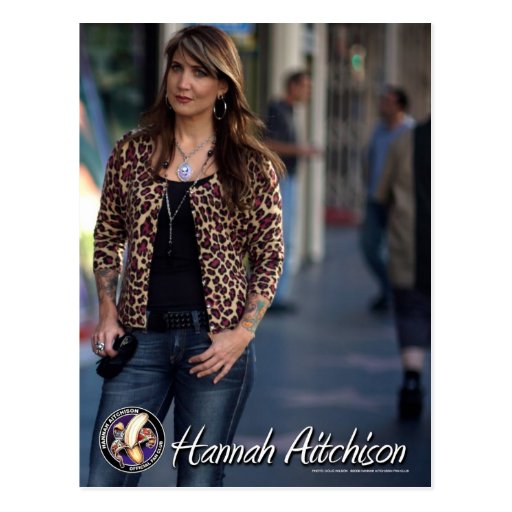 Hannah in Hollywood Postcard - Hannah Aitchison