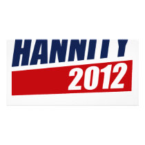 HANNITY 2012 (2) PERSONALIZED PHOTO CARD