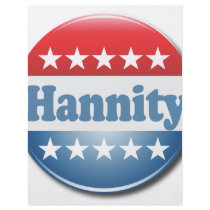 Hannity Button Flyer Design