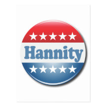 Hannity Button Post Cards