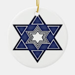 Hannukkah Star of David Christmas Ornaments