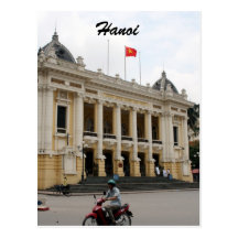 hanoi opera postcards