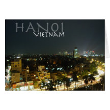 Hanoi, Vietnam Greeting Card