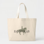 HANOVERIAN with Dressage Horse & Rider Canvas Bag