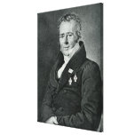 Hans Christian Orsted, engraved by Kaufmann Gallery Wrapped Canvas