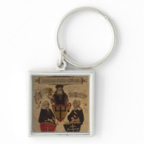 Hans Fugger two wives Clara Widolf and Elisabeth keychains