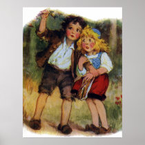 Hansel and Gretel Lost in the Woods Poster