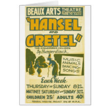 Hansel and Gretel - Opera by Engelbert Humperdinck Greeting Card