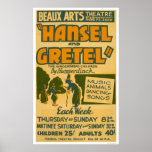Hansel & Gretel Boston 1940 WPA Posters
