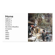 Hansel & Grethel meet the Witch Business Card