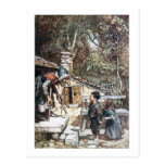 Hansel & Grethel meet the Witch Postcard