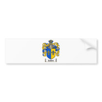 HANSEN FAMILY CREST -  HANSEN COAT OF ARMS BUMPER STICKER