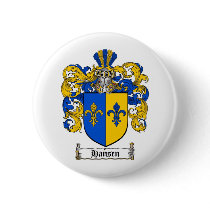 HANSEN FAMILY CREST -  HANSEN COAT OF ARMS BUTTONS