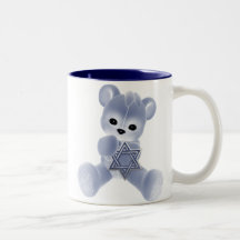 Hanukkah Bear Mugs