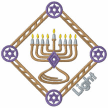 Hanukkah Diamond Embroidered Shirt