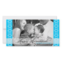 Hanukkah Fancy Script  Photo Cards