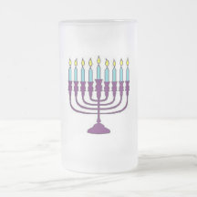 Hanukkah Menorah Coffee Mugs
