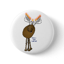 Hanukkah moose! button