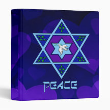 Hanukkah Peace Art Binders