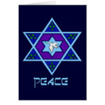 Hanukkah Peace Art Greeting Card