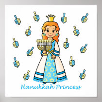 Hanukkah Princess Print