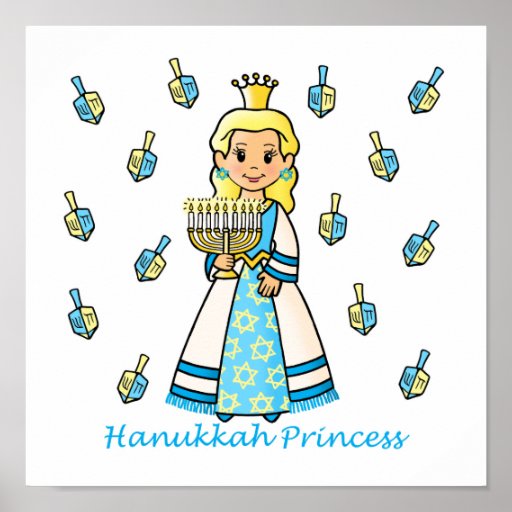 Hanukkah Princess Posters