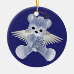 Hanukkah Teddy Bear Ornament