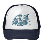 HANUMAN - FIGHTING BUDDHIST & HINDU GODS. TRUCKER HATS