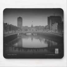 Ha'penny Bridge, Dublin Mouse Pads